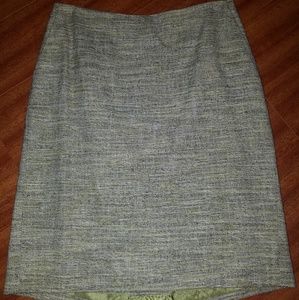 Ann Taylor Tweed Pencil Skirt